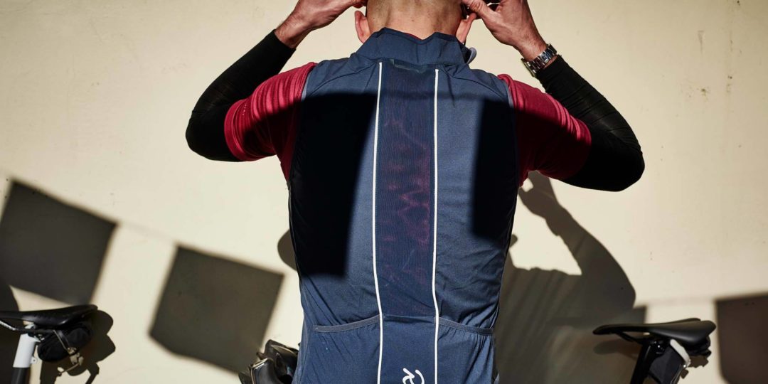 rapha cycling vest