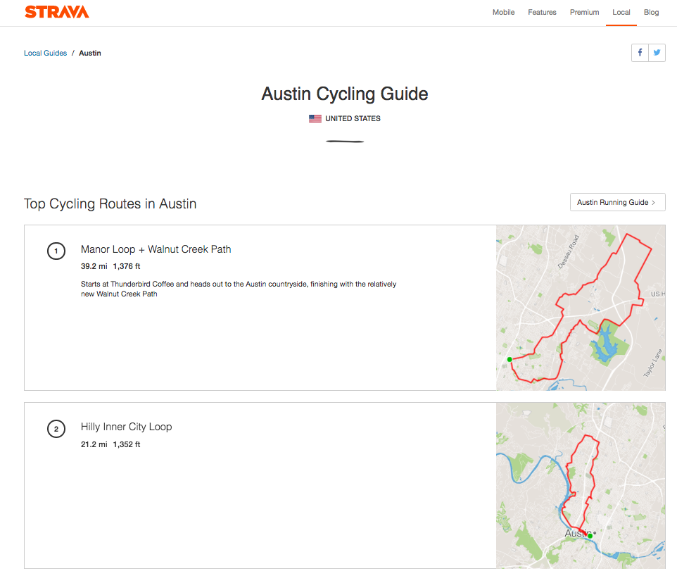 Strava Cycling Guide