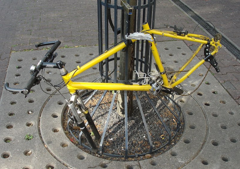 Bike Wheels and Seatpost Stolen