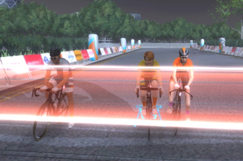 zwift bike race