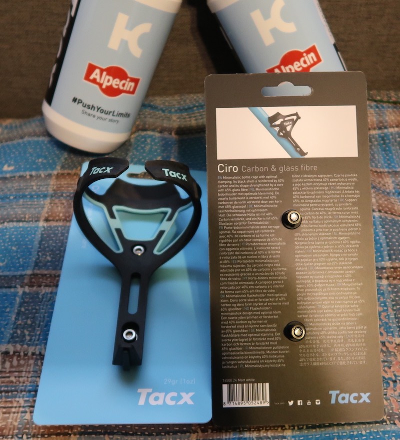 Tacx Ciro Water Bottle Cage Carbon and Glass Fiber