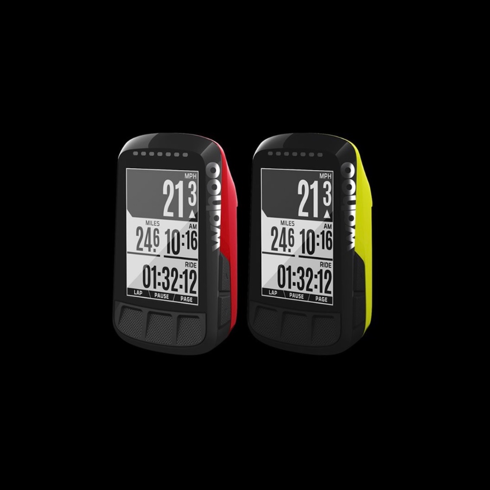 Red & Yellow Wahoo ELEMNT Bolt Cycling Computer | Gear Mashers