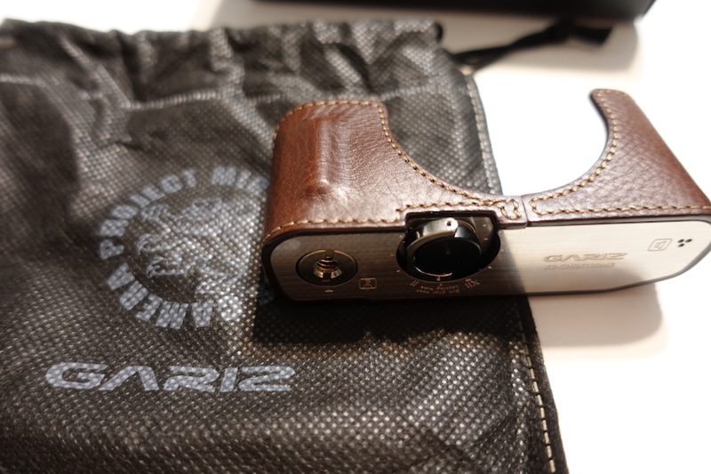 Gariz Genuine Leather Half Case Sony Rx100 V Bag