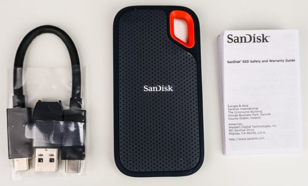 SanDisk 500GB Extreme Portable SSD Unboxing
