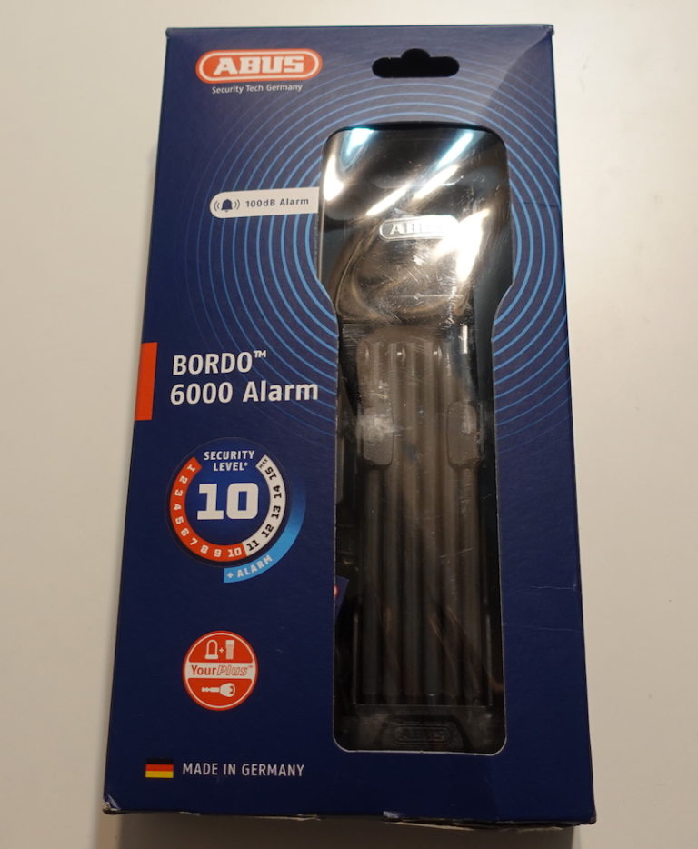 Abus Bordo 6000 Alarm Bike Lock Review Gear Mashers