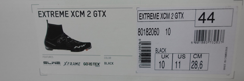 Northwave Xtreme XCM 2 GTX Cycling Shoe Size
