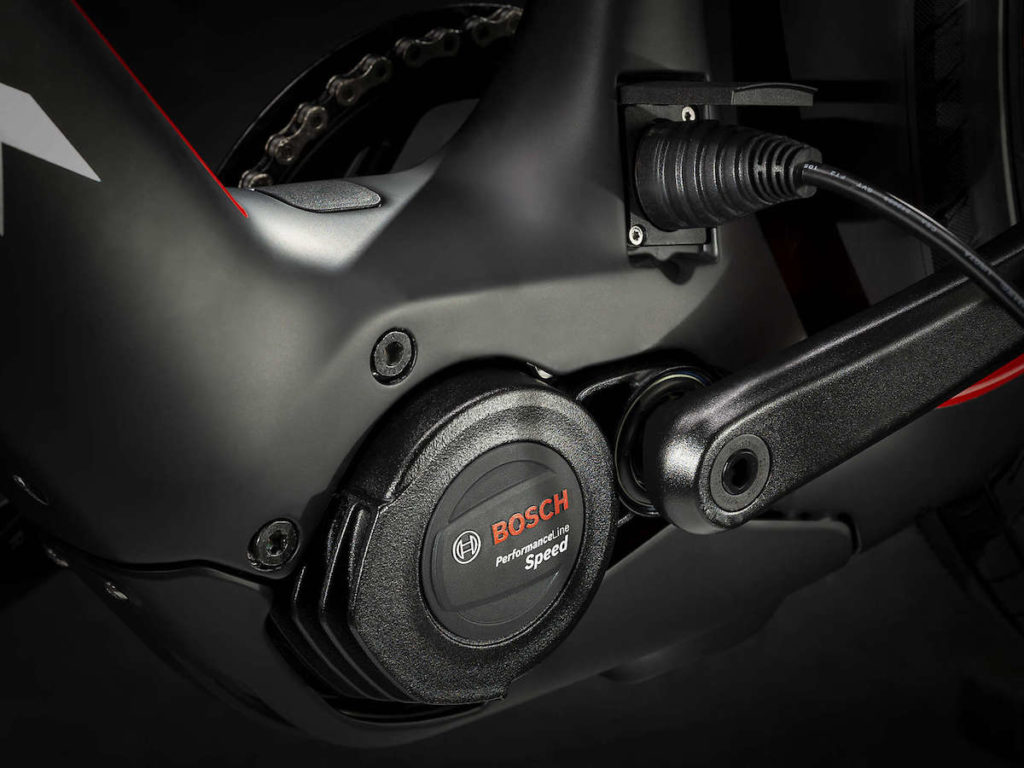 Trek Allant+ 9.9s Bosch Performance Speed e-bike motor