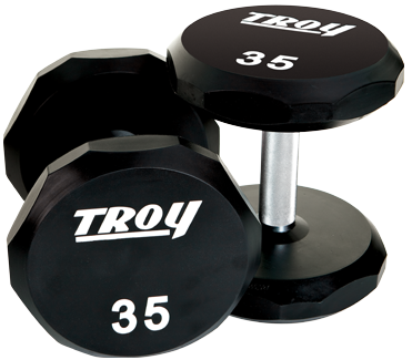 Troy Fitness 35 pound Urethane Dumbbell