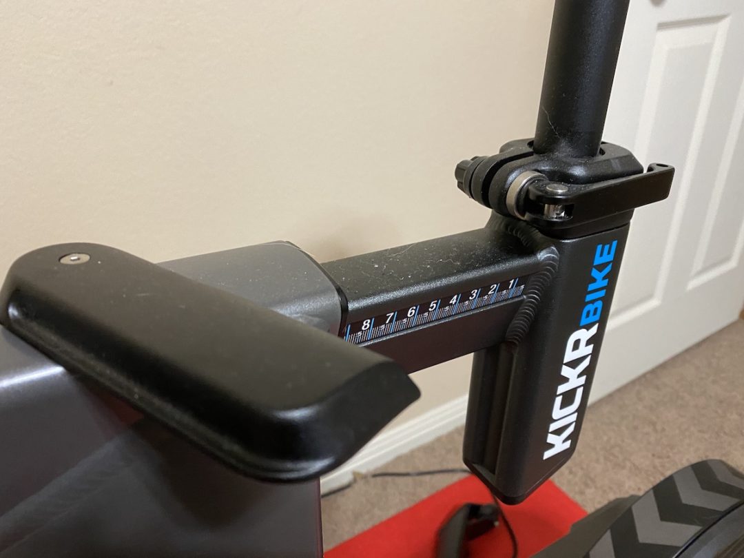 mounting bike on wahoo kickr