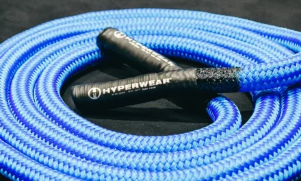 Hyperwear Battle Rope Review: Compact, Durable, and Anchor-Free Fitness Solution