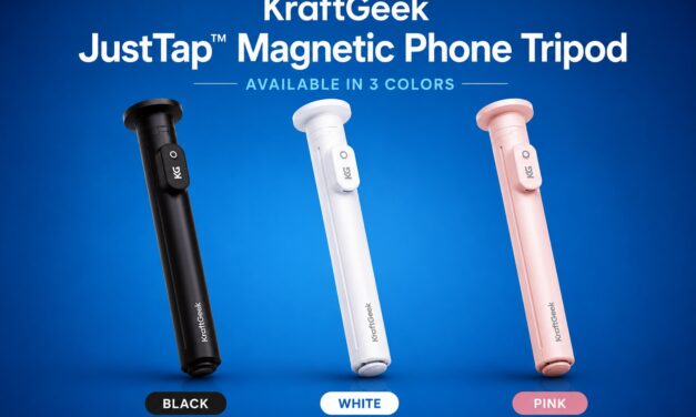 KraftGeek  JustTap™ Magnetic Phone Tripod Review
