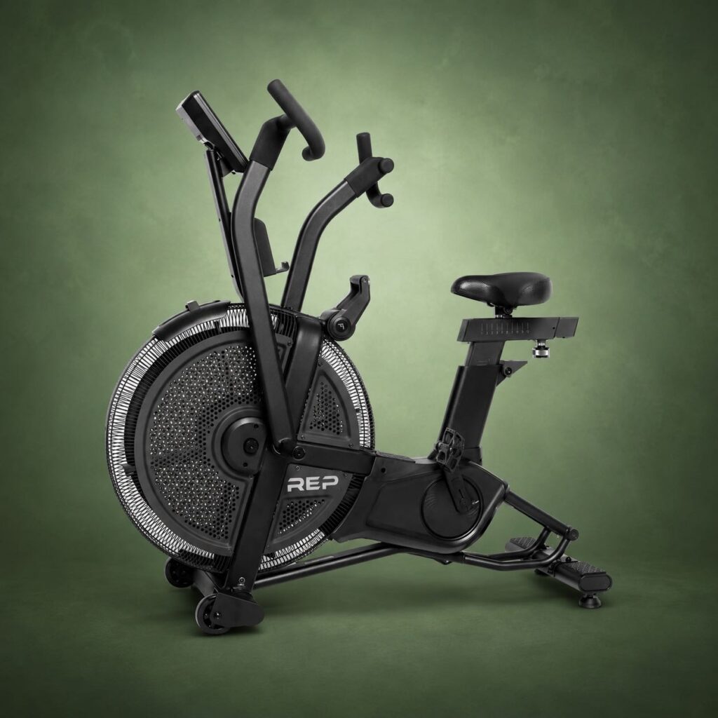 REP air bike in studio lighting